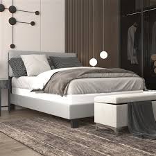 whi garon grey queen upholstered bed