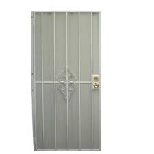 White Protector Security Door 80822