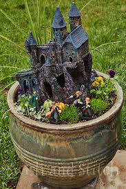 harry potter hogwarts castle fairy