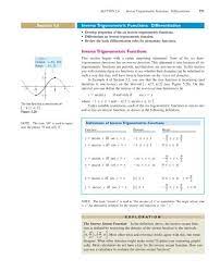 Section 5 6 Inverse Trigonometric
