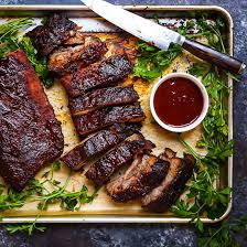 baby back ribs with bourbon bbq sauce