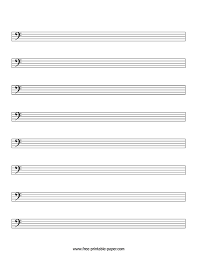 blank sheet for piano free