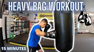 boxing heavy bag workout 15 minutes