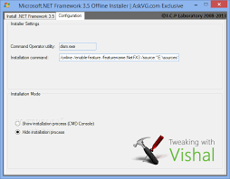 microsoft net framework 3 5 offline