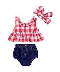 Amazon Com Infant Baby Girl Outfit Wildflowers Cross Vest