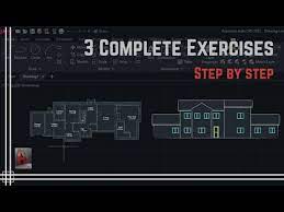 Autocad Floor Plan Elevation Step