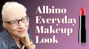 everyday makeup for albinism how