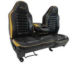 Front Leather Seat Seats Oem Yellow F