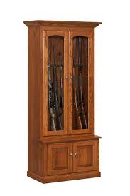 Choose from + antique gun cabinets, prices from $475 to $599. Whitetail Solid Wood Gun Cabinet With Deer Design From Dutchcrafters