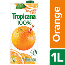 tropicana 100 juice orange 1 l