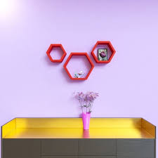 Hexagon Wall Shelf