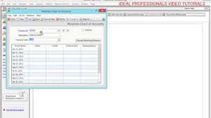 How To Build Sage 50 Peachtree Coding System Chart Of Account Special Simple