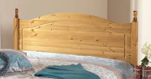 Camborne Pine Headboard Bed Guru