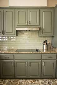 Sage green kitchen cupboard paint colours. Kitchen Cabinet Paint Color Other Than White Green Kitchen Cabinets Kitchen Redo Painting Kitchen Cabinets