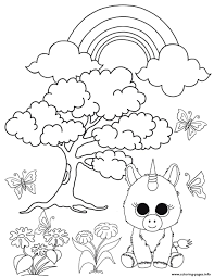 Find more enchanted forest coloring page printable pictures from our search. Unicorn Enchanted Forest Beanie Boo Coloring Pages Printable