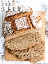 whole wheat einkorn sourdough bread