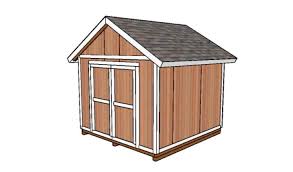 10x10 Shed Plans Diy Step By Step