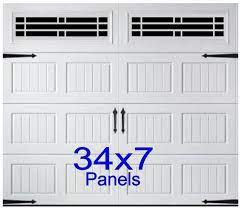 Prairie 34 X7 Long Panel Faux Garage