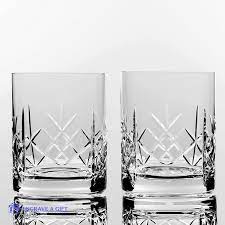 Lead Crystal Whisky Tumblers Engrave