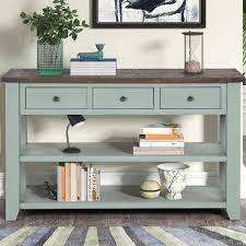Pine Wood Console Table Sofa Table