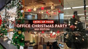 creative office christmas party