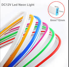 Dc 12v Led Strip Flexible Neon Rubber