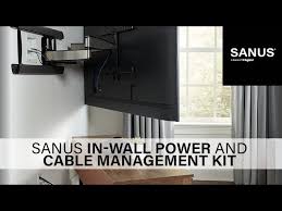 Sanus In Wall Power Kit Installation
