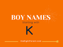 modern baby boy names starting with k