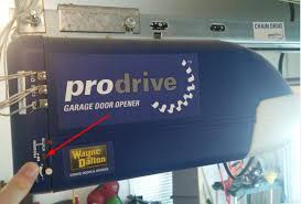 garage door opener in visor the