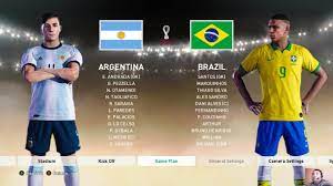 Conocé los grupos y seguí la llave hacia la final. Pes 2021 Argentina Vs Brazil Fifa World Cup 2022 Full Match All Goals Hd Efootball Gameplay Youtube