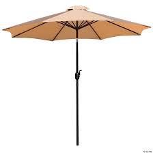 Tan Outdoor Patio Umbrella