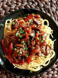 The beef gets meltingly tender in the slow cooker and the sauce becomes incredibly silky, with great spicy/sweet flavors! Saucy Mongolian Beef Recipe Allfreeslowcookerrecipes Com