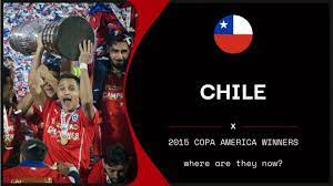 Los partidos y tabla de posiciones de copa américa se actualizan en tiempo real. Chile S First Ever Copa America Winners From 2015 Where Are They Now