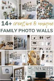 14 Creative Family Photo Wall Ideas