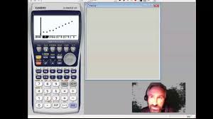 residual plot with casio calculator ti