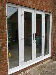 upvc 2400 2100 french door with side