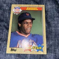 1987 Topps Baseball Dwight Gooden All Star #603 New York Mets | eBay