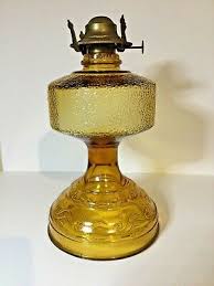 lamps vintage amber glass vatican