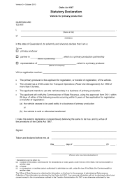 22 statutory declaration form qld page