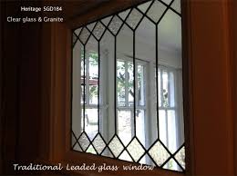 Heritage Leaded Glass Window Handcrafed