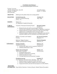 New Grad Rn Resume Objective Examples Example Sample For A