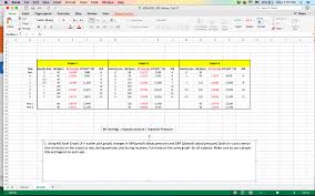 Solved Using Ms Excel Graph X Y Scatter Plot Graph Chan