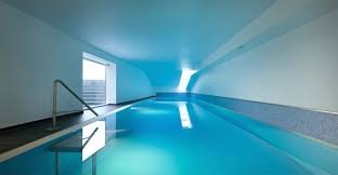 Large Indoor Swimming Pool Area