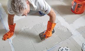 how to install a tile floor the home