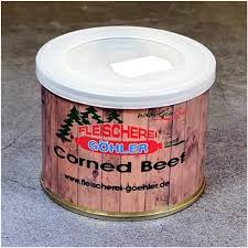However, corned beef is not just a st. Corned Beef Dose 200g