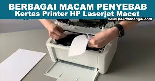printer hp laserjet kertas macet