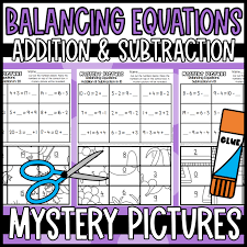 Balancing Equations Mystery Picture