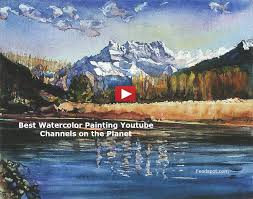 70 Watercolor Painting Channels