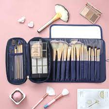 portable makeup brush organizer makeup