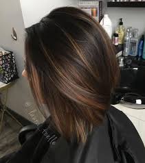 Highlights are basically the light color applied over specific hair strands which will make the hair, distinct from those with natural black hairstyle. 60 Hairstyles Featuring Dark Brown Hair With Highlights